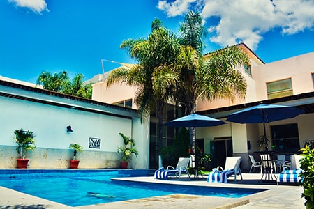 Alberca Hotel San Carlos Tequisquiapan